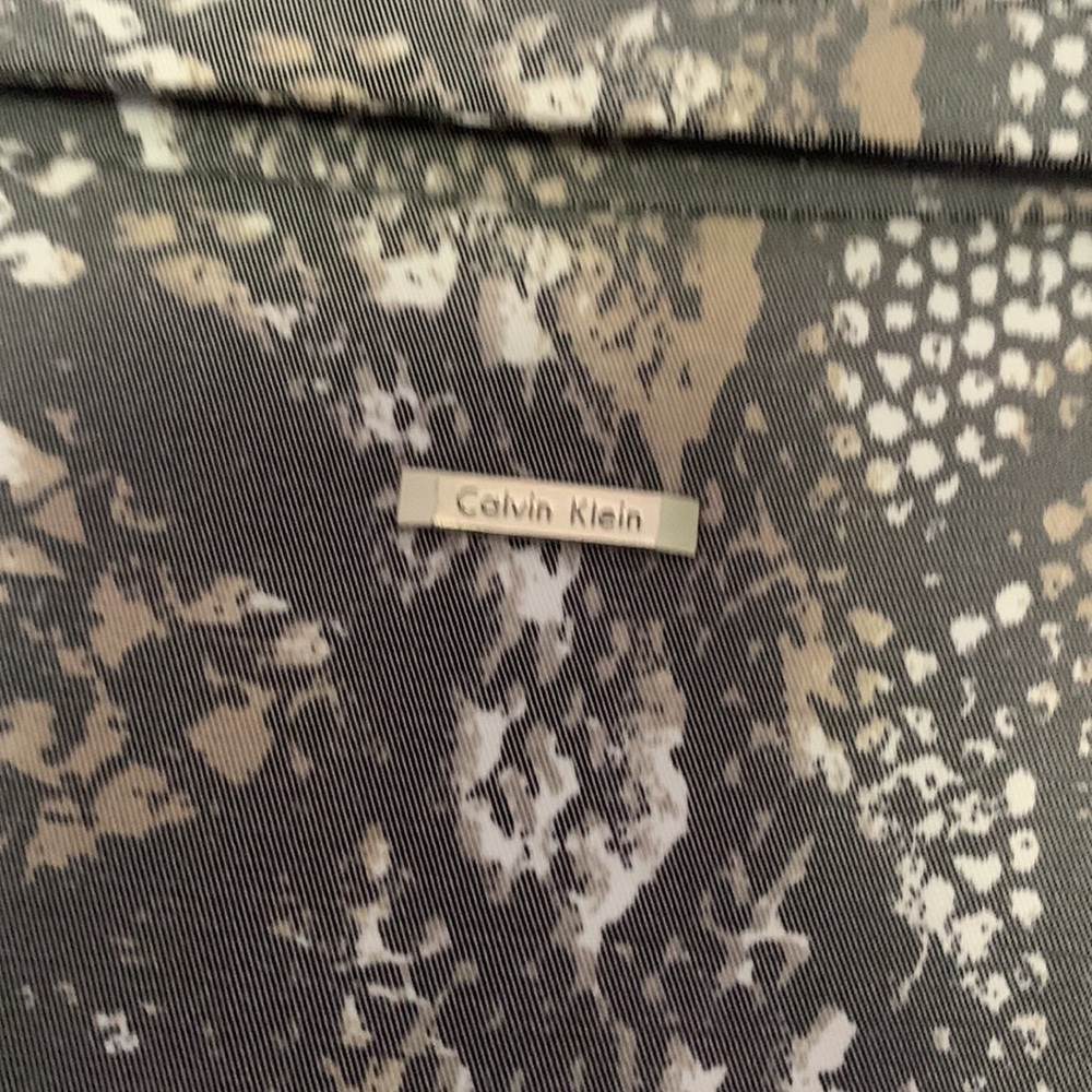 Calvin Klein Faux Snakeskin Jacket Size Large Women’s - Picture 3 of 4
